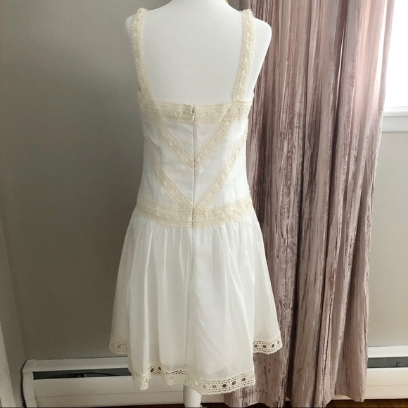 NWT Ann Taylor Drop Waist Lace Dress - Picture 3 of 4